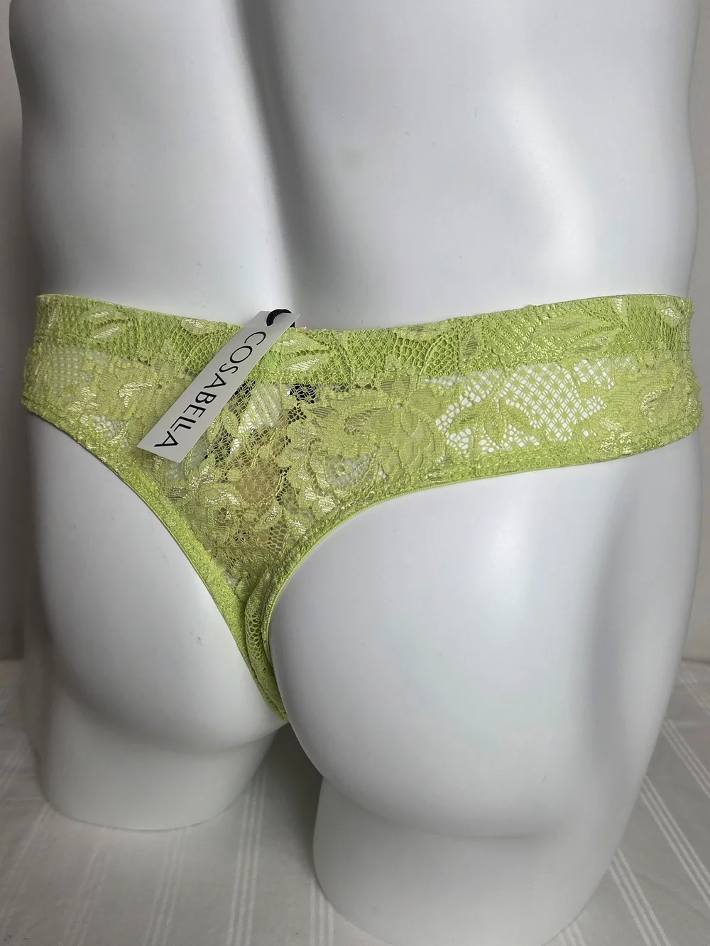 Cosabella Neon Lime Briefs - Vibrant Lime Green Men's Underwear